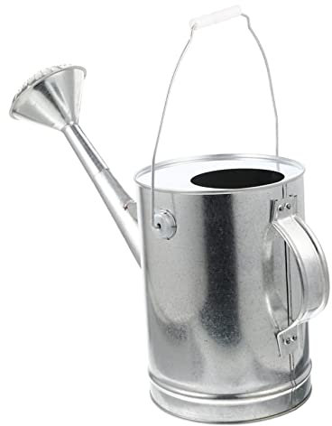 KONTONTY Regadera Retro Engrosada De Hierro Galvanizado Regadera para Plantas De Interior Herramienta De Jardinería para Plantas De Exterior
