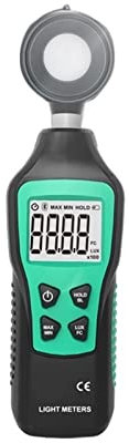 Luxmetro portatile, Misuratore di luce portatile del misuratore della luce digitale del misuratore della luce con Lcd. Retroilluminazione FY836. Adatto for casa, agricoltura, magazzino, fattoria, palc
