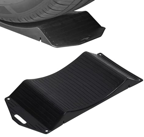 manhegari Las Cuñas De Rueda Para Remolque | Bloque de Estacionamiento Antideslizante Auto - Seguridad de Estacionamiento Auto Camping-Car Motocicleta Camión SUV