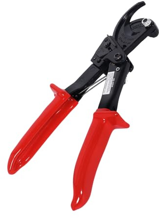 Kabelschneider mit Ratsche, robuster Drahtschneider für Aluminium, Kupfer, Ratsche, Draht, Schneiden, Handwerkzeug, Zubehör, Schneidezange