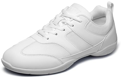 Asyusyu Cheerleader Schuhe Weiß Vollsohle Schuhe für Cheerleader