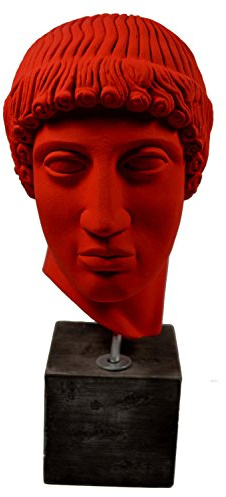 Apollo – Escultura Busto antiguo dios griego de sol y poesía Olympia Museo reproducción artefacto