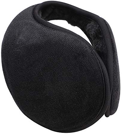 Cache Oreille Hommes Femmes Fourreau d'oreille Hiver Chaud Cache-oreilles en Laine Unisexe Léger Oreille Manchons Accessoire d'hiver pour Moto Vélo Ski Voyage Running Randonnée Cadeau de Noël