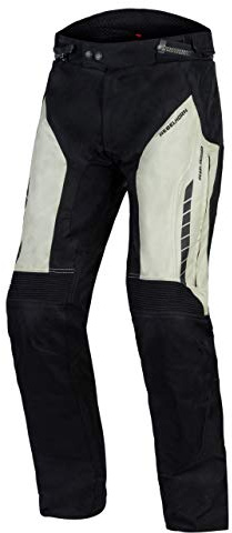 REBELHORN Hiker III Motorradhose Herren | Textil | Reissa Membran | Knieprotektoren Stufe 2 | Taschen für Hüftprotektoren | 4 Belüftungskanäle | 3 Beinlängen | Größen bis 7XL