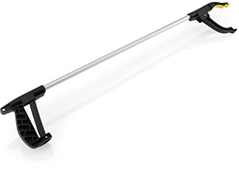 Straame Garden | Litter Picker Grab & Grip Reaching Litter Rubbish Pick Up Tool Ergonomic Handle | Leaf Grabber Stick | Multiuse Grabber Light Items with Magnetic Tip (24)