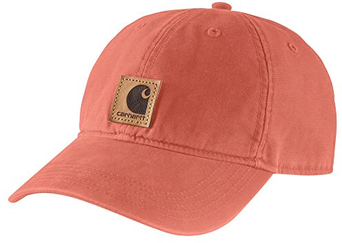 Carhartt Herren Canvas Cap Baseballkappe, Terracotta, Einheitsgröße