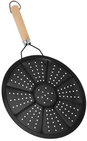 Garneck Tapis Isolation Bois Avec Poignée Pour Cuisinière à Induction Plaque Résistante Chaleur Pour Pot Et Café Protège-tablette Anti-brûlure Accessoire Pour Cuisine