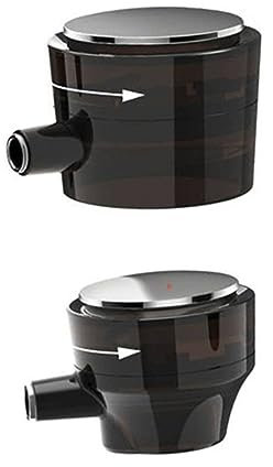 TOPBATHY Beer Bubbler Set Portable Beer Aerator Simple Tool for Tasting Black for Social Events Celebrations Corporate