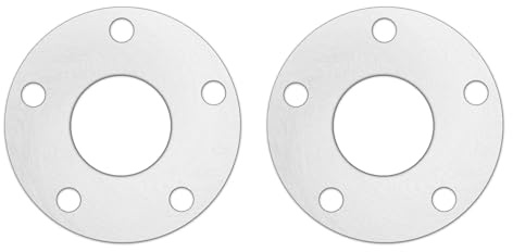 Distanziali ruota 5x114,3 CB 66,1 mm spessore 5 mm distanza tra le ruote distanza della ruota flangia flange per ruote alluminio 2 pezzio