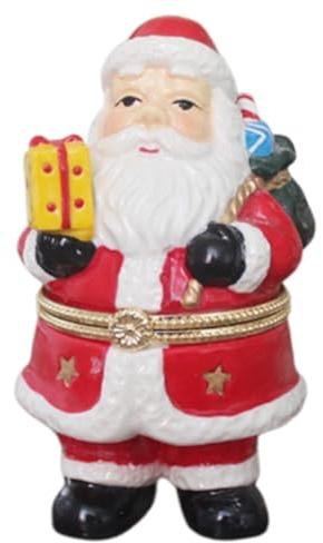 Tewzafiya Décor de Père Noël, Statue de Table de Noël | Figurine de Noël Statue de Noël,Décoration de Père Noël, Figurines de Noël pour Salon, Chambre à Coucher, Amis, Famille.