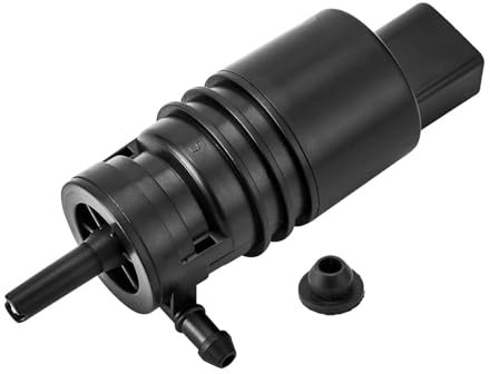 LUOWEINA Scheibenwaschpumpe, passend for E36 E46 Serie 323is 330i 328i 328is 1997–2007 67128362154 Waschwasserpumpe für Scheibenwaschanlage