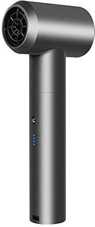 QWAXTRIW Asciugacapelli Senza Fili, asciugacapelli Ricaricabile da 400 W CC con Vento Freddo e Aria Calda, Adatto per Interni, Esterni, Campeggio, Turismo (Standard A)