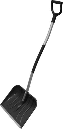 MePla Pelle à neige Smart Ergo 48 avec manche en aluminium léger et bord en aluminium robuste - La pelle est parfaite pour l'hiver - Achetez rapidement et à moindre coût