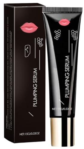 Elycura Lip Booster Serum, Feuchtigkeitsspendender Lippenöl mit Boosting-Effekt, reduziert feine Linien,Lippenpflege zum Schutz vor Trockenen Lippen