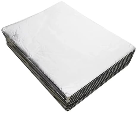 Tapis d'isolation Coussin Isolant Feuille D'aluminium, Coussin Isolant Phonique Isolation Contre Bruit L'humidité Housse Voiture Imperméable Pour Toit Porte Pot(10pcs)