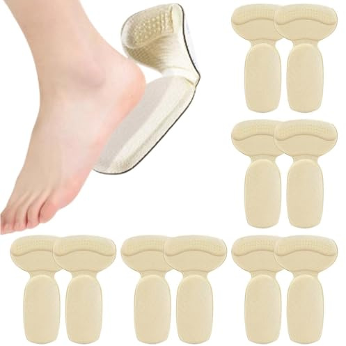 Die Fersenpolster für die Schuhe Die 10 Stück Fersen-Einlegesohlen