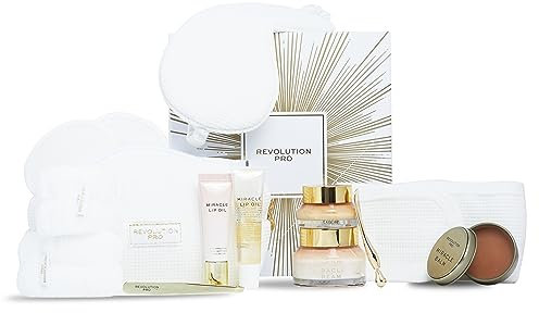 Revolution Pro Miracle 12-Tage-Adventskalender - Feiertagskalender mit neuen & bewährten Hautpflege-, Lippen- & Accessoire-Favoriten