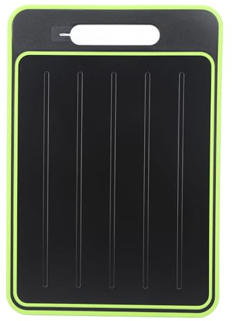 Aramox Tabla de Descongelación, Tabla de Cortar de Descongelación de Cocina de Doble Cara, Rápida para Alimentos Congelados, Bandeja para Picar Carne para Uso Doméstico