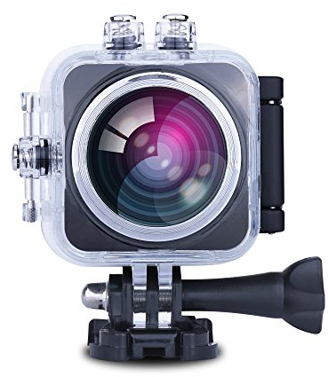 Prixton DV360 - Cámara de acción Sumergible de 8 MP (HDMI, CMOS, FHD 1080p) Color Azul