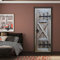 FLFK Porte Ancienne rétro Autocollant Porte Affiche 3D pour Cuisine Chambre Salle de Bain Auto-adhésif Amovible Murale Décoration 77X200cm