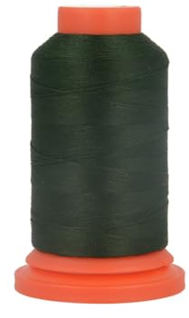 MDC Bobine Fil Mousse Polyester 1000m fabriqué en France pour surjeteuse Vert foncé
