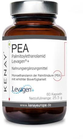 PEA Levagen®+ Nahrungsergänzungsmittel 60 Kapseln vegan