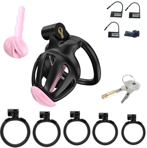 Chastity Cage Männer Sissy Cage Peniskäfig Silikon Penies Käfig Penisstrecker Keuschheitskäfig Herren Extrem Kommt Mit Penisringen In Fünf Größen Bdsms Spielzeug Hart Folter Extrem Männer Cockcage