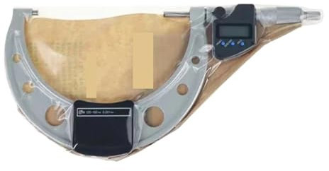 UOUOBEAR Elektronische Digitalanzeige Außendurchmesser Mikrometer Dezimeter 75-100 mm 293-243-30, 100-125 mm 293-250-30, 125-150 mm 293-251-30, 0-25 mm 293-230-30(125-150mm 293-251-30)