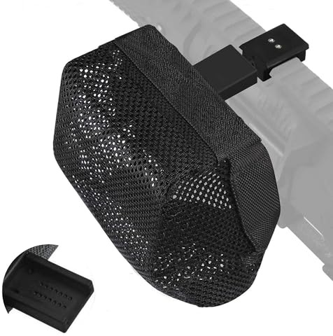 Bamyli Brass Catcher hitzebeständig Verdickt Gewehrpatrone Hülsenfänger, Patronenhülsenfänger Netztasche Mit Picatinny Schienenmontage Nylon