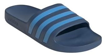 adidas 3 Stripes Adilette Slides Badelatschen (aqua, EU Schuhgrößensystem, Erwachsene, Numerisch, M, 44.5)