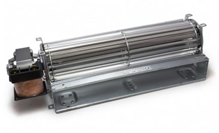 3S SuperSamaStore Ventilateur Tangentiel Gauche 240 mm, Ø 60 mm, Paquet 15 mm, 230V 50Hz 20 W 0,22 A – Soufflante Tangentielle pour Poêles et Cheminées – Soufflerie de Rechange