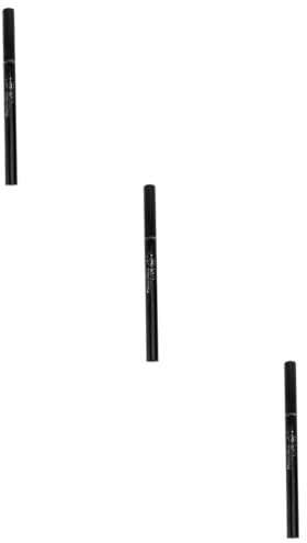 Amosfun 3stücke Automatischer Augenbrauenstift Mit Doppeltem Ende Wasserfester Rotierbarer Augenbrauenstift Mit Pinsel Für Natürliches Make-up Schokolade