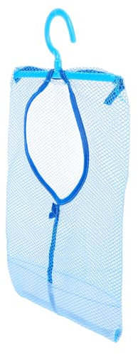 Alipis Borsa Da Appendere Rete Per Biancheria e Accessori Organizer Multifunzionale Per Oggetti Da Bagno Sacchetto Traspirante Per Panni Calzini e Cosmetici Con Gancio Rotante e Ampia