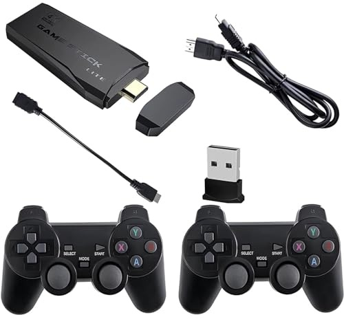 Retro Game Console, HDMI Output, Plug & Play, Gamepads, Ideal for Family & Friends Entertainment