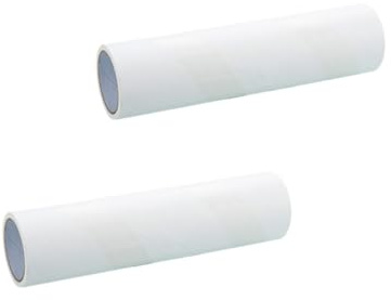 Abaodam 2pcs Replacement Paper Lint Roller Sticky Roller Paper Refill for Hair Remover Multi-purpose Sticky Supplies Suitable for Clothes Furniture Car Use