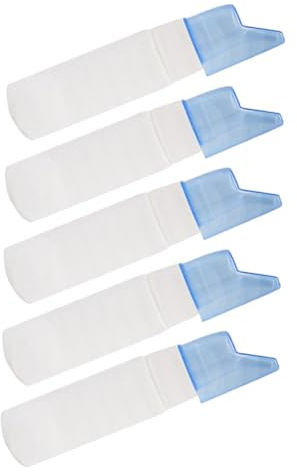 Gogogmee 5 pièces Flacons Pulvérisateurs Vides Bouteilles Spray Nasal Étanches avec Bouchon de Protection Légers et Compacts pour Voyage et Usage Quotidien