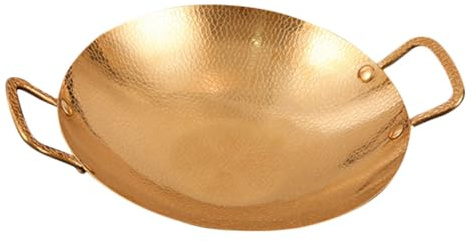 DEARMAMY Pentola da Cucina in Acciaio Inox Manico Pentola da Cucina Doppio Manico Facile da Pulire