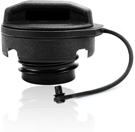 Tankdeckel Mit Halteband Öldeckel Kompatibel Mit VW Polo 9N 6R Golf 2 3 4 Passat B3 B4 B5 Audi A1 A2 A3 A4 A6 A8 TT Seat Leon Skoda Octavia Auto Kraftstofftankdeckel Ersatz 1J0201550A 1H0201553B
