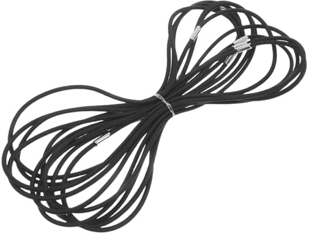COHEALI Fasce Elastiche in Gomma 10 Pezzi per Microfono Condensatore Supporto Antivibrazioni, Resistente e Facile da Sostituire, per Studi Professionali e Domestici