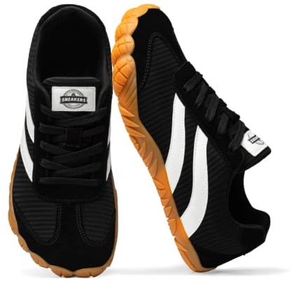 Barfotaskor kvinnor vardagliga sneakers, bred tå låda skor kvinnor noll droppe barfotasko män, minimalistisk terränglöparskor, halkfri lätt andningsbar bekväma mode promenadvandringsskor unisex | Barfotaskor män, minimalistiska terränglöparskor, halkfria lätta andningsbara bekväma mode promenadvandringsskor
