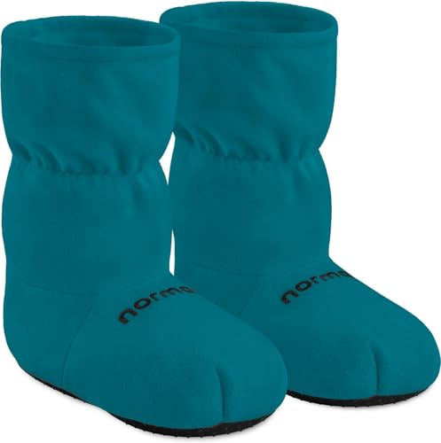 normani® Körnerpantoffeln - Hausschuhe für die Mikrowelle - Hausstiefel mit Leinsamenfüllung - extra hoher Schaft