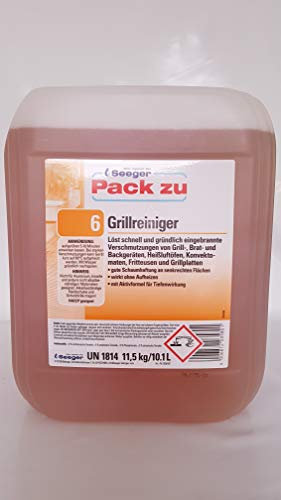 Seeger, Pack zu 6, Grillreiniger 11,5 Liter Kanister