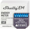 Shelly EM 50A, Misuratore di Corrente e Tensione, Monitoraggio del Consumo, 1 Pinza, Wifi