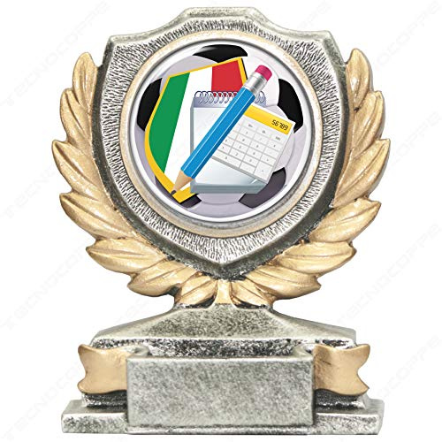 tecnocoppe Trofeo Fantacalcio - h 12,00 cm Targhetta Personalizzata Omaggio