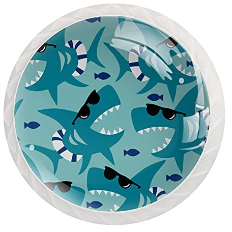 Set di 12 pomelli rotondi per cassettiera, armadietto, armadio, con viti, per casa, ufficio, asilo nido