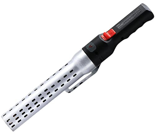 Accenditore Elettrico Carbonella Barbecue Commerciale e Domestico, Multifunzione Accendigrill Accendino Elettrico a Carbone per Barbecue, Grill e Caminetto, 2000W/650°C (Color:Silver)