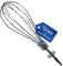 VIOKS Frullatore a immersione, 50 mm, ricambio per frusta marrone, BR64189652, frusta a frusta, accessorio per mixer a immersione Braun Multiquick