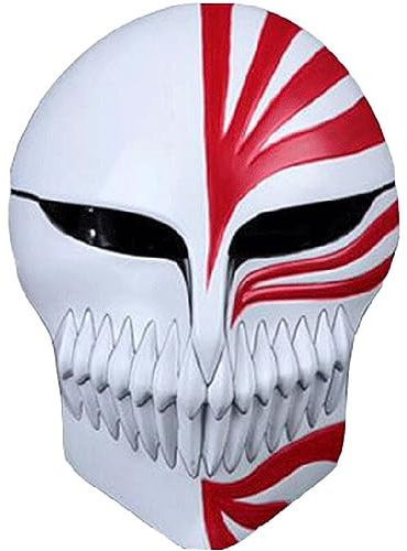 Masque d'horreur en latex Kurosaki Ichigo pour Halloween, carnaval, fête