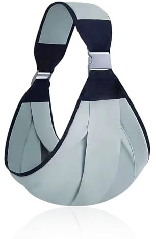EIOURVY Babytrage, Babytrage für Neugeborene, atmungsaktive Babytrage, verstellbare Schulter-Babytrage, geeignet für Babytragen, Säuglinge und Kinder bis 18 kg