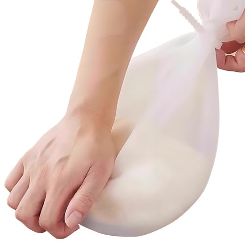 Silikon Knetbeutel, Wiederverwendbarer Knetsack Mehlmischung Aufbewahrungsbeutel Multifunktionaler Teigkneter für Brot, Gebäck, Pizza, Tortilla, Kochwerkzeug (L 2800 ML)